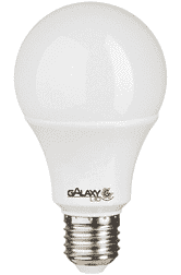 LAMPADA BULBO DE LED 15W 6500K BRANCA FRIA BIVOLT GALAXY 1012R / LUXNOW B109LN/LUX150