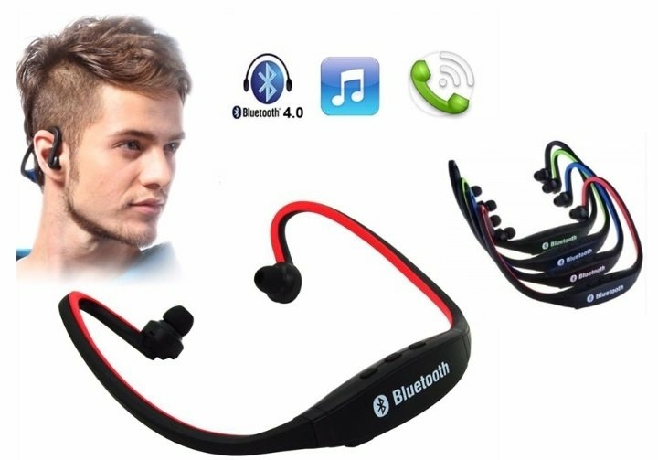 Auricular Deportivo Bluetooth Mic Manos Libres Inalámbrico