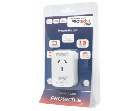 Protector De Tensión TRV - Protech E Audio-Smart Tv-peq. Electrodomésticos
