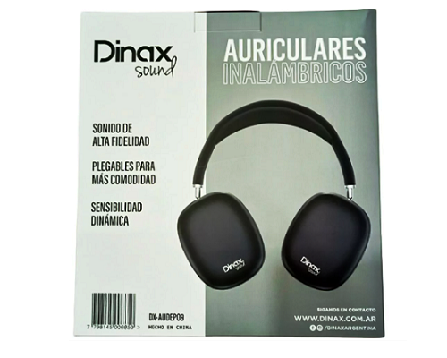 Auriculares Vincha Bluetooth DINAX DX AUDEP09