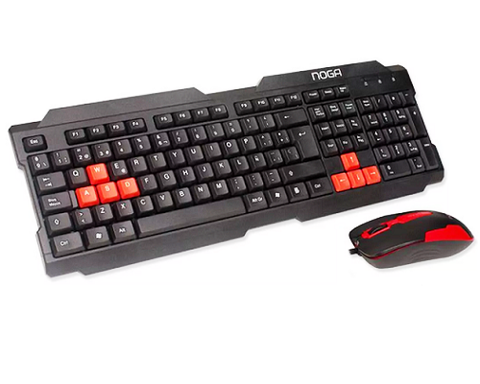 Teclado y Mouse NOGA - Nkb-300 Pc Usb Gamer