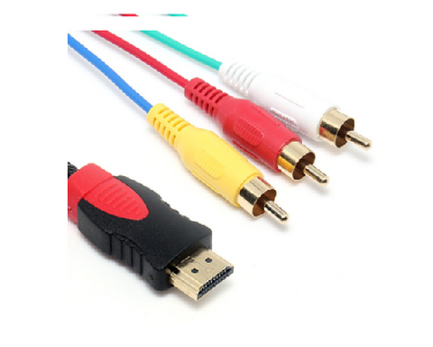 Cable HDMI a 3 RCA Audio y Video La Colon