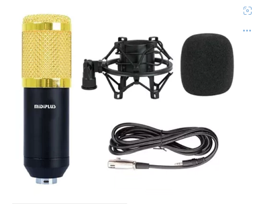 Kit Micrófono Condensador + Brazo + Filtros de audio