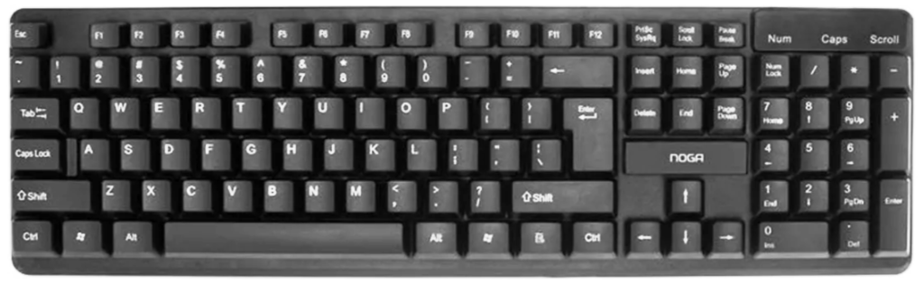 Kit NOGA S5500 Teclado y Mouse inalambricos Espanol