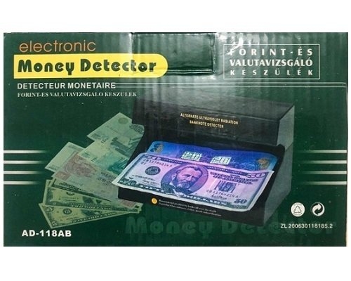 Detector billetes falsos - Dinero - Pesos- Dólares - Luz Ultravioleta