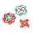 SPINNER - PUZZLE BEADS - VERDEVERMELHOBRANCO - IQ-BALL