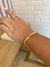Bracelete Pontos de Zircônias Dourado - comprar online