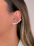 Brinco Ear Cuff de Zircônia Níquel - comprar online