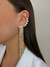 Brinco Ear Cuff Dourado Franja - comprar online