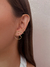Brinco Ear Cuff Fio Curvas Dourado - comprar online
