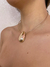 Choker Aro Gota Grande Dourada - loja online