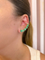 Brinco Ear Cuff de Zircônia Verde Turmalina - comprar online