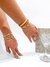 Bracelete Inspiração Dourado - Line Acessórios