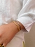 Bracelete Ondulado Dourado - Line Acessórios
