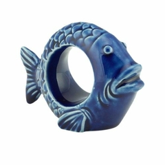 Cj. Anéis para Guardanapo Peixes Ocean Azul - 4 peças - comprar online