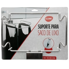 Suporte para saco de Lixo - Inox