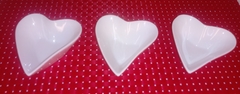 Petisqueira 3 Corações em Porcelana na internet