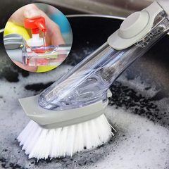 Escova de Limpeza 2 em 1 com Dispenser para Detergente - comprar online
