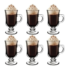 Jogo 06 Canecas Irish Coffee - 114ml - loja online
