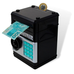 Mini Cofre Eletrônico para Moedas e Cédulas - comprar online