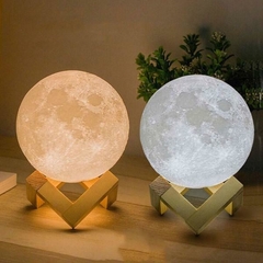 Luminária Lua de Led 3D - comprar online