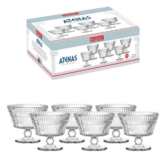 Conjunto 6 Taças para Sobremesa Atenas - 260ml