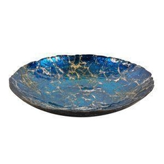 Centro de Mesa Carrara Azul 40x7cm Lyor - comprar online