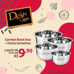 Imagem do German Bowl Inox 20 cm