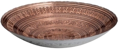 Centro de Mesa Paisley Marrom 40x7,5cm Lyor - comprar online