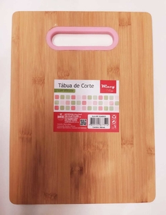 Tábua de Corte Bambu com Silicone 35x25cm - loja online