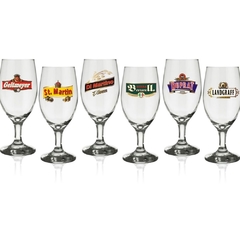 Cj. 6 Taças para Cerveja Windsor Geltmeyer Premium H.Martin - 330ml