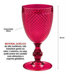 Taça Bico de Jaca Vitra Vermelho Ou - 400ml - Design Gallery Santos 