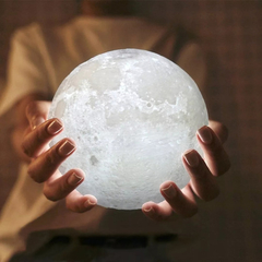 Luminária Lua de Led 3D - loja online