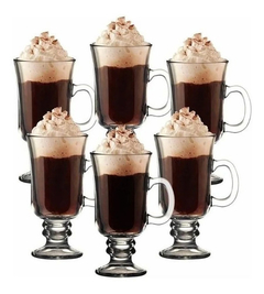 Jogo 06 Canecas Irish Coffee - 250ml na internet