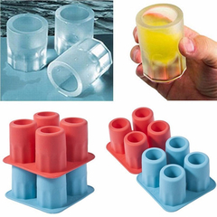 Forma de Gelo em Silicone Copo