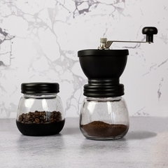 Moedor de Café com Pote de Vidro para Armazenar - loja online