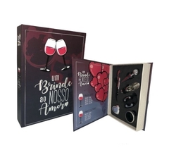 Livro Kit de Vinho Namorados - 6 Peças - comprar online