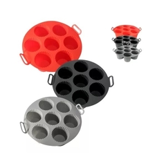 Forma de Silicone Mini-Bolos para Air Fryer