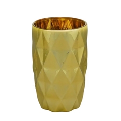 Jogo 06 Copos Diamond Dourado - 350ml - comprar online