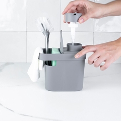 Dispenser para Detergente e Organizador de Pia Trium 650ml - Ou na internet