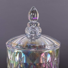 Suqueira de Cristal Diamond Rainbow com Torneira Rosê - 5L - comprar online