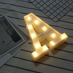 Luminária Led 3D Letra - comprar online