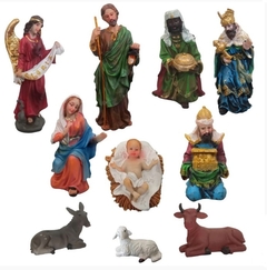 Presépio Tradicional de Natal - 10 peças - comprar online