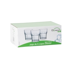 Jogo 6 Copos Baixos Dover - 360ml - loja online