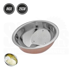 Escorredor de Arroz Inox Rose Gold - 25cm