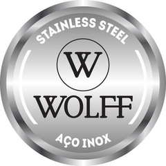 Faqueiro 30 Peças Inox Pisa Black - Wolff - loja online