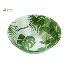 Conjunto de 4 Bowls p/Sobremesa Leaves - comprar online