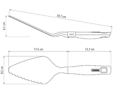Espátula para Bolo e Pizza Verano Tramontina - loja online