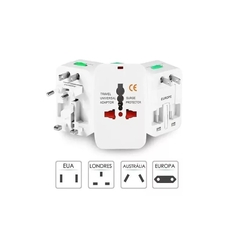 Adaptador Internacional All-in-one Universal Tomadas - comprar online