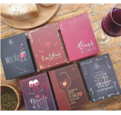 Livro Kit de Vinho Namorados - 6 Peças - loja online